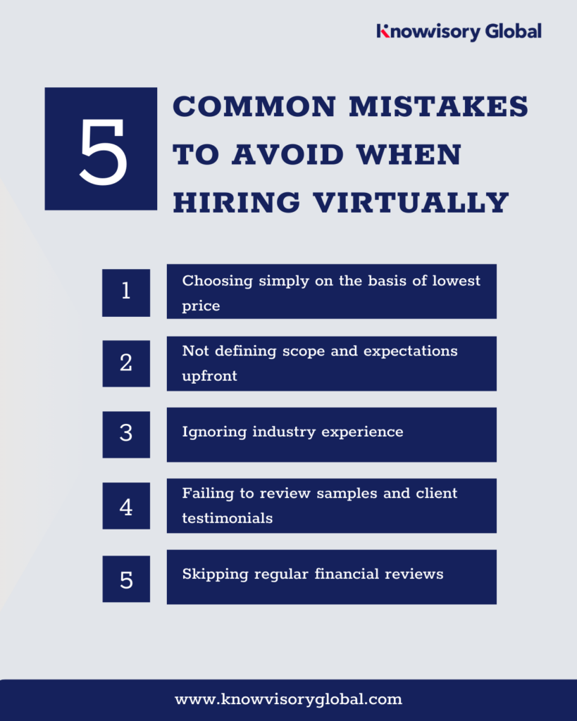 5 common mistakes to avoid when hiring virtually