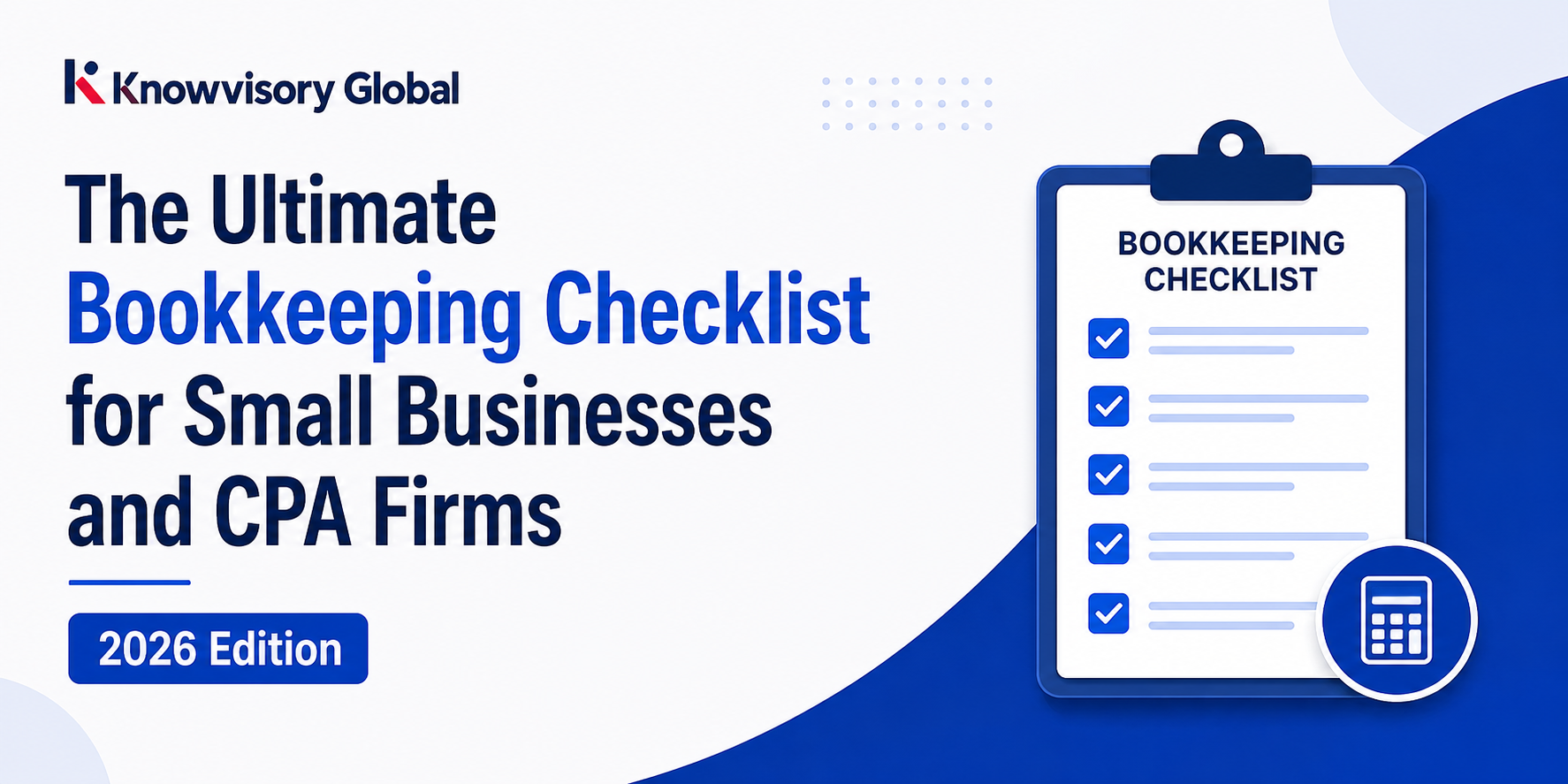 Blog bookkeeping checklist for small businesses and cpa firms