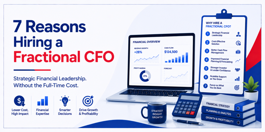 7 reasons hiring a fractional cfo