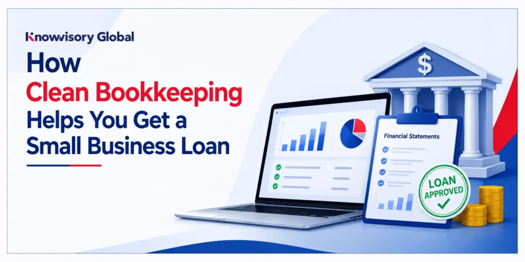 clean bookkeeping helps you get a small business loan